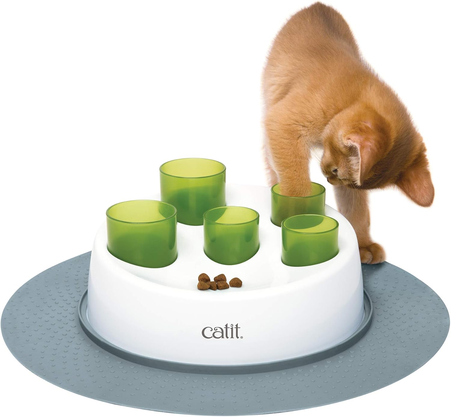 Catit Senses 2.0 Digger Cat Treat Puzzle & Interactive Feeder for Indoor Cats