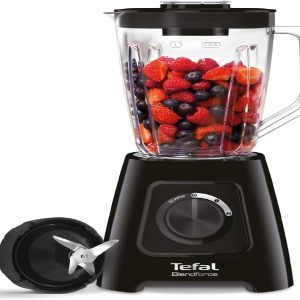 Tefal Blendforce II Blender 600W – 2L Jug, Ice Crush & Pulse Function, Black (BL420840)