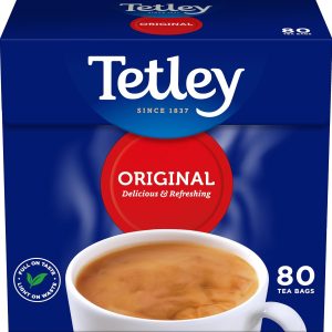 Tetley Original Black Tea Bags – Classic British Breakfast Tea